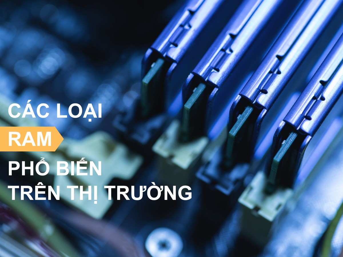 8 loại RAM máy tính phổ biến trên thị trường hiện nay có thể bạn chưa biết?